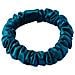 Set Di 2 Elastici Per Capelli In Pura Seta Di Gelso Per Donna Blue - Foto miniatura 1