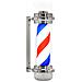 Palo Da Barbiere Barber Pole Insegna Lampada - Foto miniatura 3
