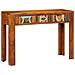 Tavolo Consolle 110x35x75 cm in Legno Massello di Acacia - Foto miniatura 1