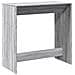 Tavolo Da Bar Grigio Sonoma 102x50x103,5cm In Legno Multistrato - Foto miniatura 2