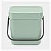 Sort & Go Waste Bin 3 L 1 Cestello /i Verde - Foto miniatura 2