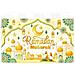Sfondo Fotografico Ramadan Mubarak 185x110cm - Atmosfera Magica Per Le Tue Festività - Foto miniatura 1