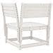 Set Divani Da Giardino 6 Pz Bianco In Legno Massello Di Pino - Foto miniatura 4