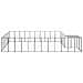 Gabbia Per Cani Nera 19,36 M² In Acciaio - Foto miniatura 3