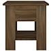 Tavolino Da Salotto Marrone Rovere 40x40x42cm Legno Multistrato - Foto miniatura 4