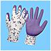 2 Paia Di Guanti Da Giardinaggio Per Piantare E Protezione Purple - Foto miniatura 3
