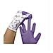 2 Paia Di Guanti Da Giardinaggio Per Piantare E Protezione Purple - Foto miniatura 4