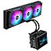 Dissipatore ROG Ryuo IV SLC 360 ARGB Kit Alimentazione Acqua CPU AMD Intel 90RC0151-B0EAY0 - Foto miniatura 9