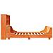 Letto Libreria senza Materasso Marrone Cera 120x190 cm Legno - Foto miniatura 7