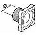 Flangia Tipo M Fil.m 3/4""valvola 463 Adattabile Ad 463000h. 030. - Foto miniatura 2