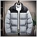 Giacca Riscaldata In Cotone: Cappotto Invernale Caldo Da Esterno Con Alimentazione Usb Grey M - Foto miniatura 5