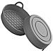 Set Da 2 Sottobicchieri Grigio Silicone Per Auto - Accessori Antiscivolo Interni Auto - Foto miniatura 3