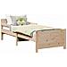 Letto Estensibile per Bambini Other Marrone 80 x 130 / 165 / 200 cm - Foto miniatura 3