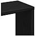 Mensola da parete in rovere nero 36x16x90 cm in legno composito - Foto miniatura 8