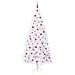 Albero di Natale artificiale Bianco 240 cm PVC e Acciaio - Foto miniatura 3