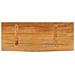 Piano Tavolo Bordi Vivi 70x40x3,8 cm in Legno Massello di Mango - Foto miniatura 5