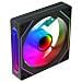 INFINITY Case per computer Ventilatore 12 cm Nero - Foto miniatura 5