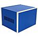 Custodia In Metallo Blu Per Strumenti 110x250x190mm - Alta Qualità, Resistente Alla Corrosione | Progetti Elettronici, Scatole Di Distribuzione - Foto miniatura 4