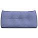 Cuscino per Schiena Blu jeans 100 x 24 x 50 cm Tessuto - Foto miniatura 6