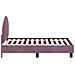 Struttura letto per bambini con testata Viola 70 x 140 cm - Foto miniatura 6