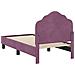Struttura letto per bambini con testata Viola 70 x 140 cm - Foto miniatura 7