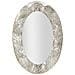 Specchio Con Cornice Vkh778-argento-metallo-87,5x6,5x128 Cm - Foto miniatura 1