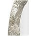 Specchio Con Cornice Vkh778-argento-metallo-87,5x6,5x128 Cm - Foto miniatura 2