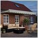 Tenda retrattile manuale con LED Crema 3,5 x 2 m - Foto miniatura 3