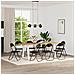 Sedia pieghevole 8 pcs Nero 48 x 43,5 x 81 cm Pelle Sintetica - Foto miniatura 2