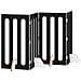 Recinto pieghevole per animali 4 pcs Rovere Nero - Foto miniatura 1