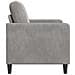 Divano con Storage Grigio Chiaro 72 x 78 x 87 cm Poliestere - Foto miniatura 5