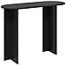 Tavolo consolle Rovere Nero 100 x 39,5 x 75 cm - Foto miniatura 1