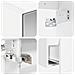 Set di mobili per il bagno 4 pcs Bianco - Foto miniatura 9