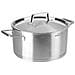 Casseruola Foodie con coperchio, acciaio inox, grigia, 26 cm - Foto miniatura 1