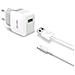 Caricabatterie da Rete Universale USB Tipo-C Colore Bianco - Foto miniatura 1