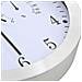 Orologio Da Parete Al Quarzo Igrometro Termometro 30 Cm Bianco - Foto miniatura 4