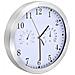 Orologio Da Parete Al Quarzo Igrometro Termometro 30 Cm Bianco - Foto miniatura 5
