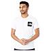 T-shirt Fine Tnf Bianco Tnf Nero (xl, Bianco) - Foto miniatura 1