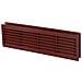 120x440mm Mogano Porta Interna In Plastica Griglia Di Ventilazione Air Vent Collare - Foto miniatura 1