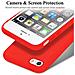 Custodia Compatibile Con Apple Iphone 5 In Liquid Rosso - Coperchio Protettivo In Silicone Tpu Flessibile - Foto miniatura 8