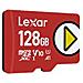 Uhs-i Microsdxc, 128 Gb, Memoria Flash Classe 10, Rosso, A1, V10, U1, 150 Mb / s - Foto miniatura 2