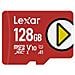 Uhs-i Microsdxc, 128 Gb, Memoria Flash Classe 10, Rosso, A1, V10, U1, 150 Mb / s - Foto miniatura 1