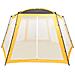 Tenda per Piscina in Tessuto 590x520x250 cm Giallo - Foto miniatura 2