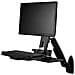 Stazione Di Lavoro Sit-stand Regolabile Per Monitor da 24" max 8 Kg - Foto miniatura 1