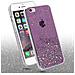 Cadorabo Custodia Compatibile Con Apple Iphone 6 Plus / 6s Plus In Viola Con Glitter - Coperchio Protettivo In Silicone Tpu Flessibile Con Glitter Scintillanti - Foto miniatura 3