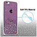 Cadorabo Custodia Compatibile Con Apple Iphone 6 Plus / 6s Plus In Viola Con Glitter - Coperchio Protettivo In Silicone Tpu Flessibile Con Glitter Scintillanti - Foto miniatura 4