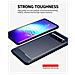 Custodia Compatibile Con Samsung Galaxy S10 5g In Brushed Blu - Coperchio Protettivo In Silicone Tpu Flessibile In Look Acciaio Inossidabile-fibra Di Carbonio - Foto miniatura 4