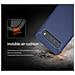Custodia Compatibile Con Samsung Galaxy S10 5g In Brushed Blu - Coperchio Protettivo In Silicone Tpu Flessibile In Look Acciaio Inossidabile-fibra Di Carbonio - Foto miniatura 6