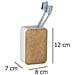 Contenitore Spazzolino Ambila Beige, - Foto miniatura 4