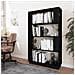 Libreria / divisorio Bianco 80x25x132 Cm Legno Massello Di Pino - Foto miniatura 3